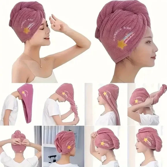 Hair Towel Wrap(1 towel random sent) - Picture 2 of 4